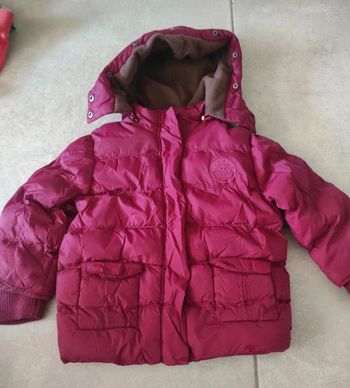 Manteau doudoune doublée polaire orchestra 3 ans