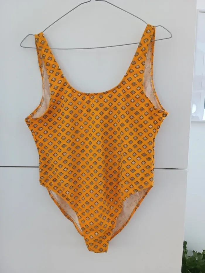 Body provençal vintage en coton