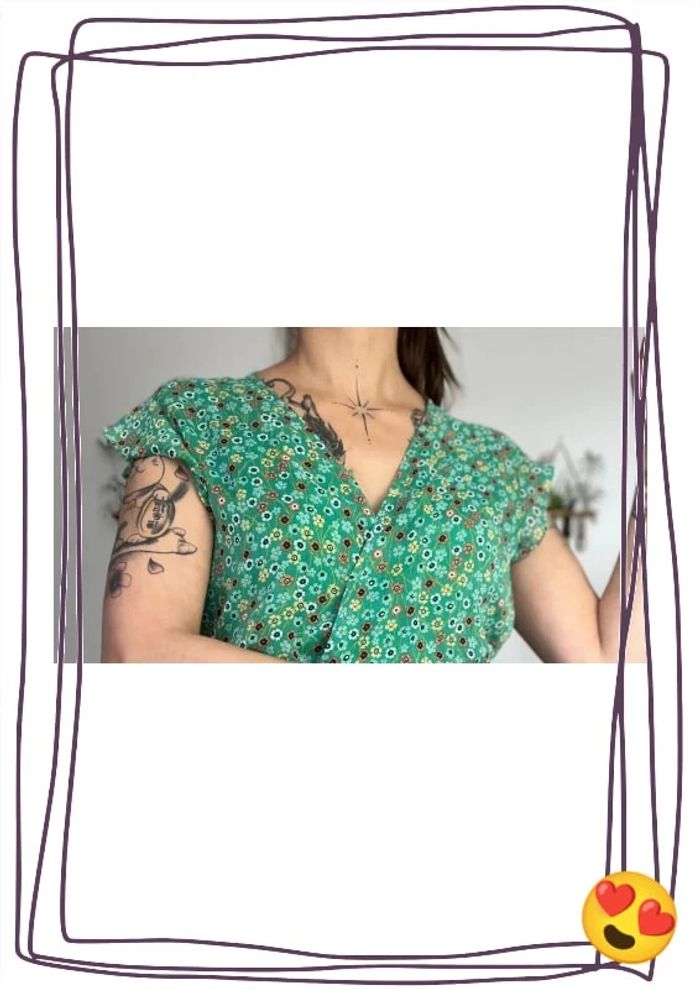 Robe courte manches courtes taille S/M - Season - photo numéro 4