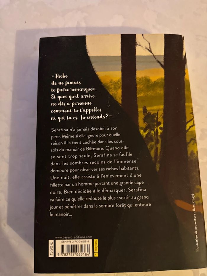 Livre Serafina et la cape noire - Robert Beatty - photo numéro 5