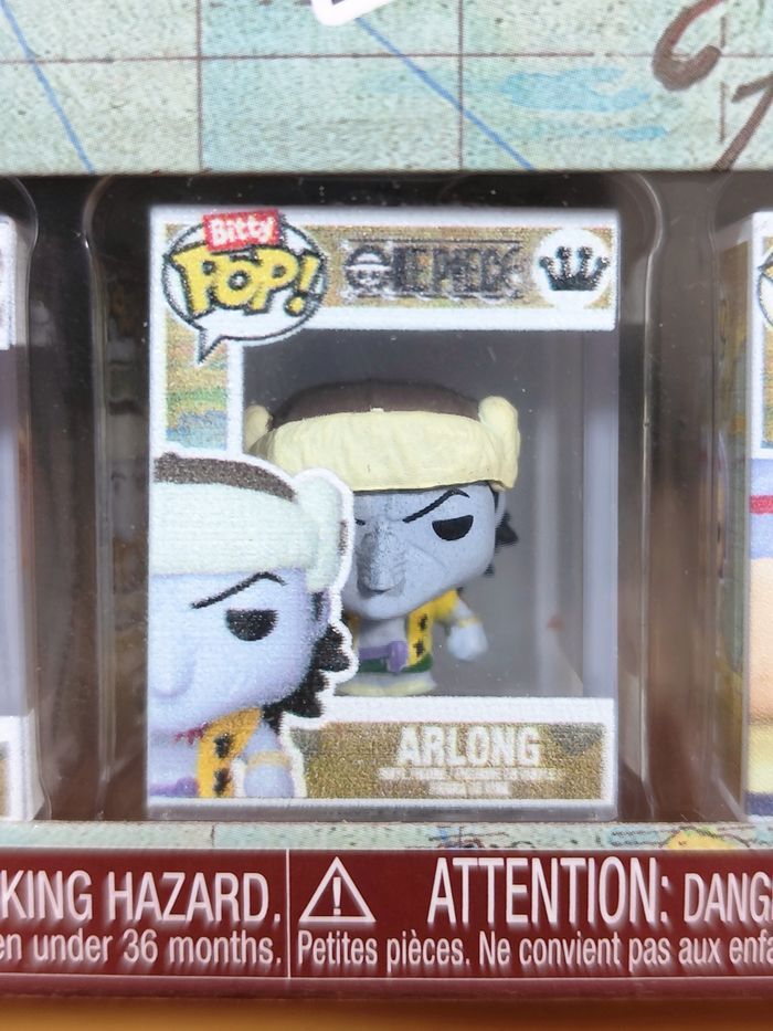 Boîte 4 Bitty Pop! One Piece - Nami, Arlong, Nojiko & Shanks (CHASE) - photo numéro 3