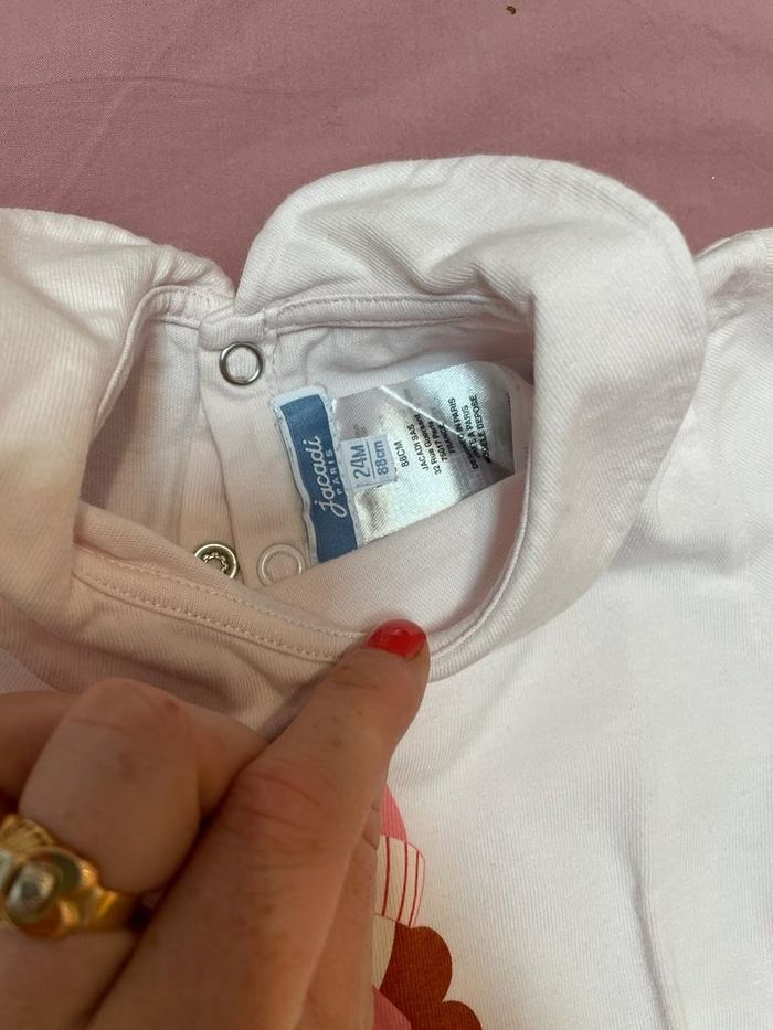 T-shirt jacadi 24 mois - photo numéro 3