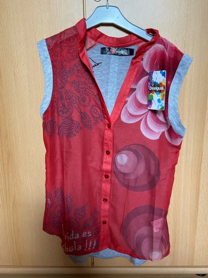 Blouse sans manches Desigual