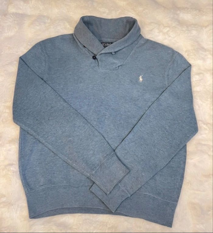 Pull Ralph Lauren homme taille M bleu - photo numéro 2