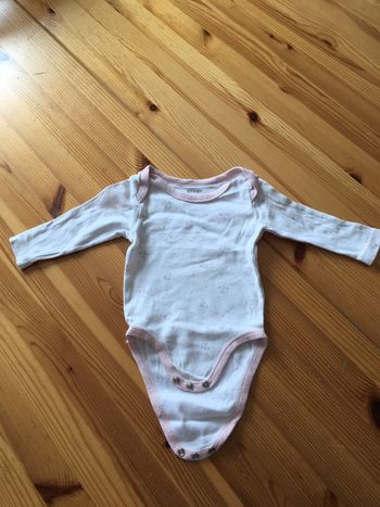 Body manches longues - 6 mois