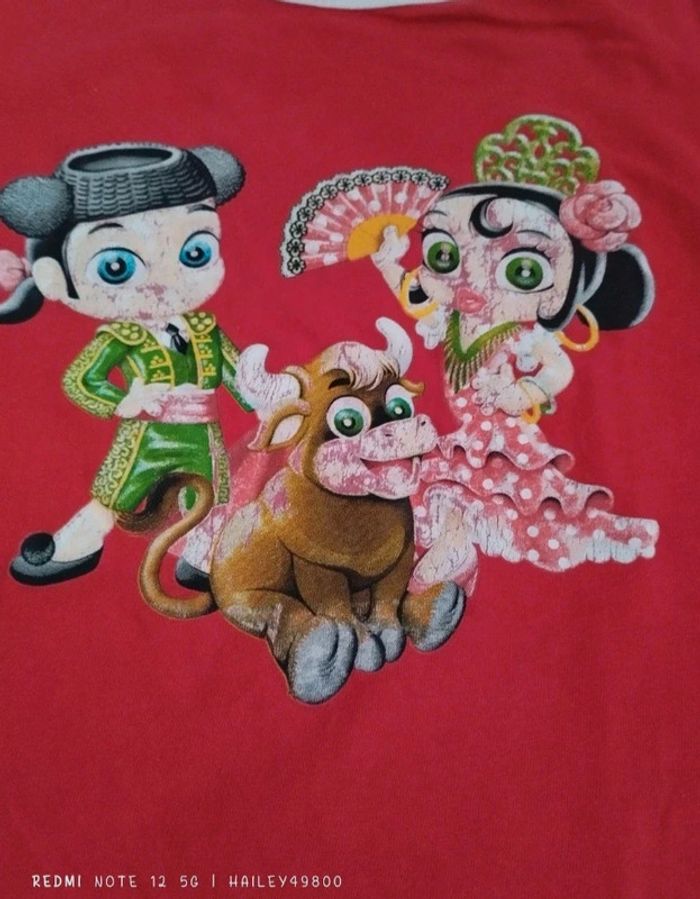 Jolie robe espagnol taille 5/6 ans - photo numéro 2