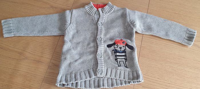 Gilet épais DPAM garçon 2 ans