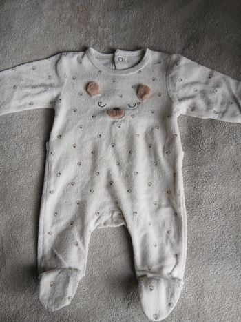 Pyjama hiver 1 mois