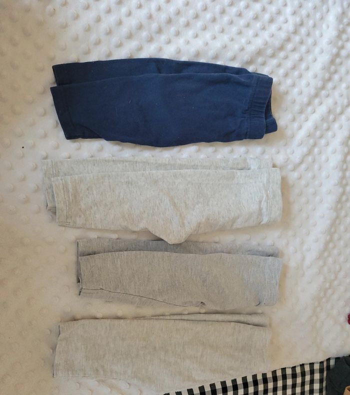 Lot 3 leggings bébé 6 mois – Mixte et confortables