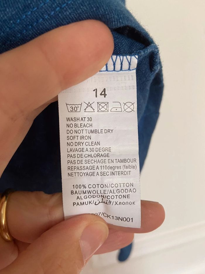 Tee-shirt manches longues fille à sequins Levi’s taille 14 ans - photo numéro 8