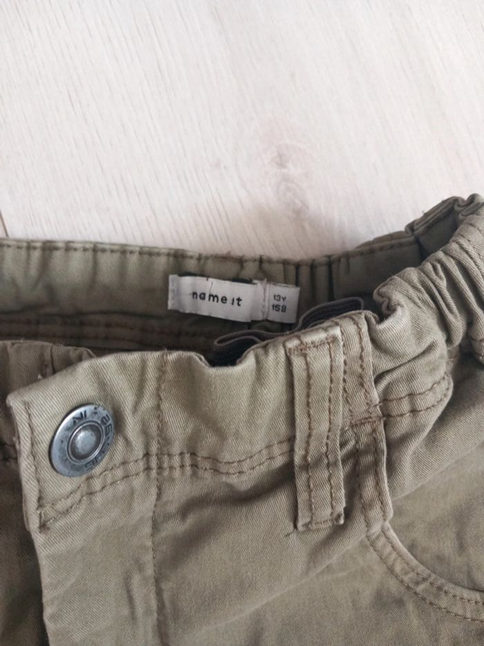 Pantalon cargo kaki 13 ans - photo numéro 4