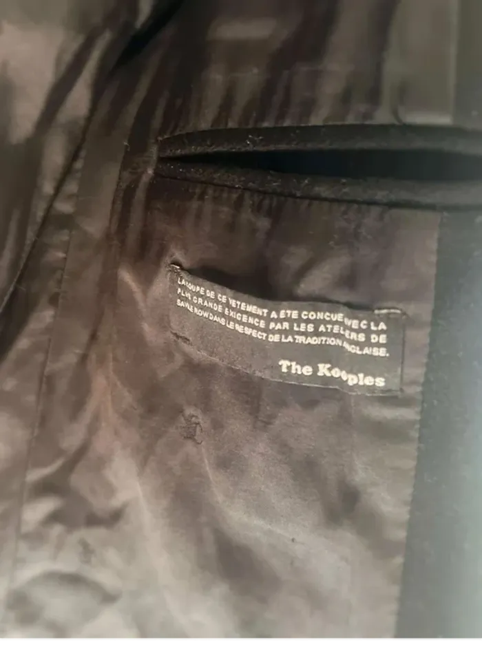 Veste the kooples idéale printemps - col effet cuir - photo numéro 3