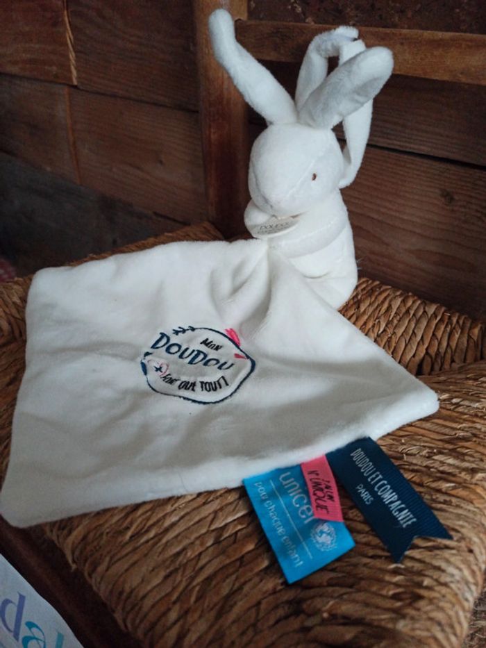 Doudou lapin doudou et Compagnie UNICEF tbe - photo numéro 4