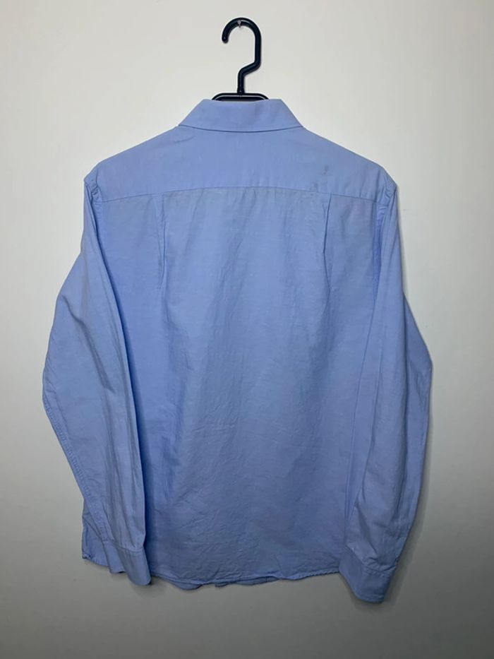 Chemise Tommy Hilfiger bleu uni taille M - photo numéro 9