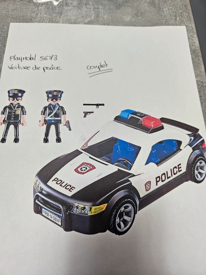 Playmobil 5673 voiture de police - photo numéro 3