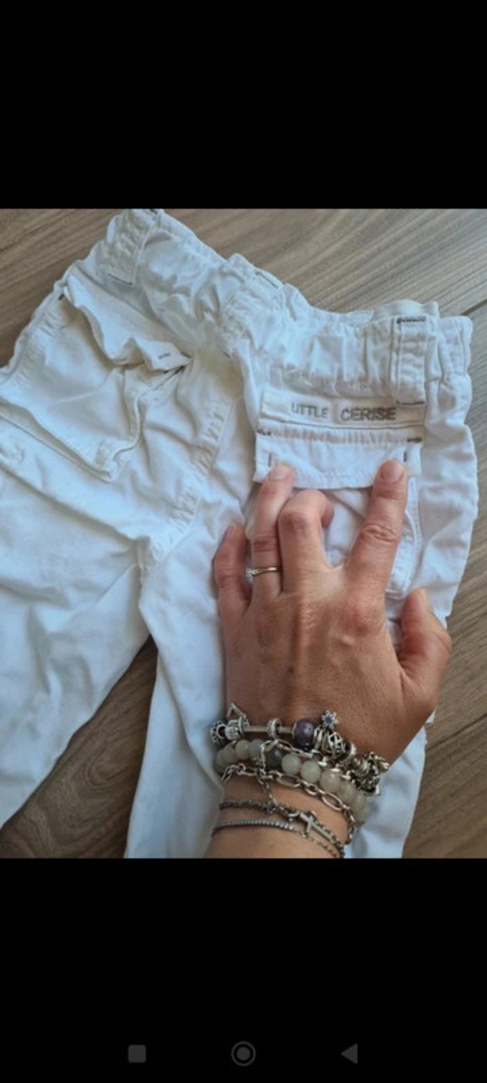 Cargo blanc ltdc 3 ans - photo numéro 4