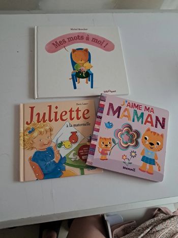 Lot 3 livres enfants