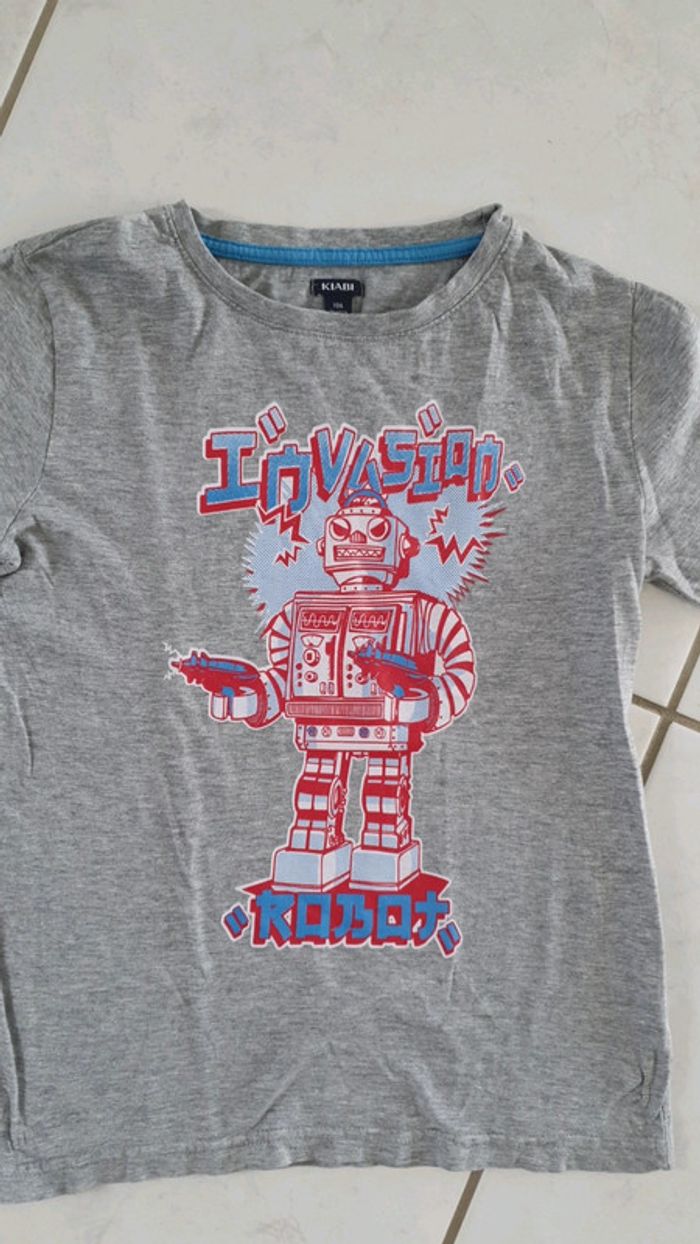 T-shirt ML garçon 10 ans kiabi ch3 - photo numéro 3