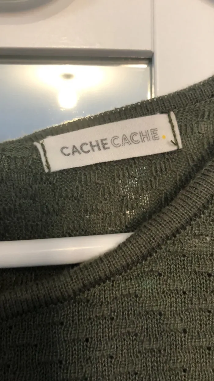 Pull kaki Cache Cache - photo numéro 3