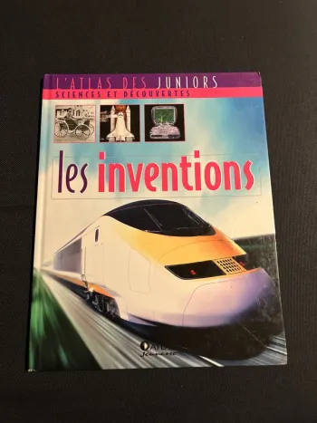 Livre pour enfants l atlas des juniors nature les inventions