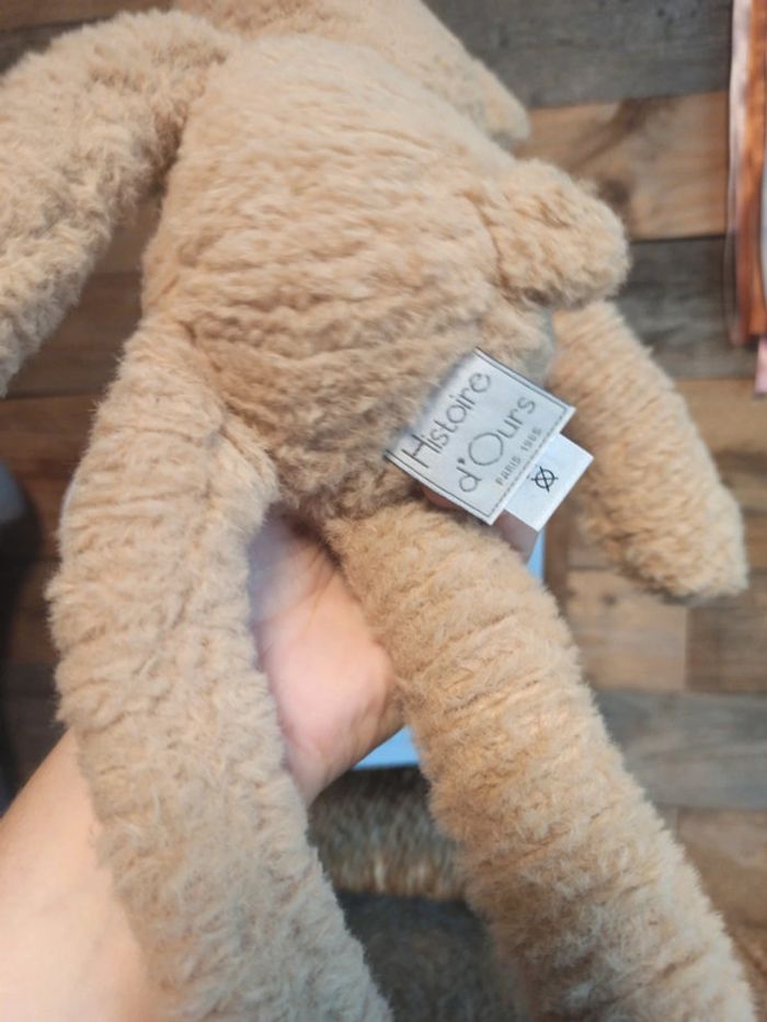 peluche ours miel sweety Couture histoire d'ours - photo numéro 3