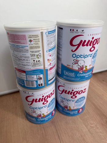 Guigoz 4 boîtes 