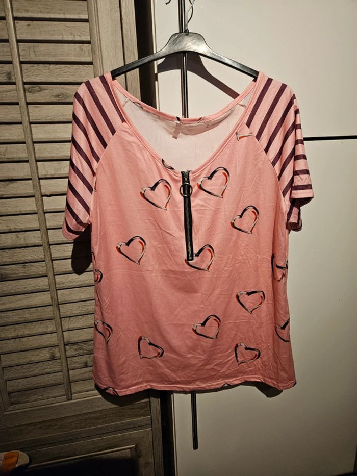 Tee-shirt manche courte taille L