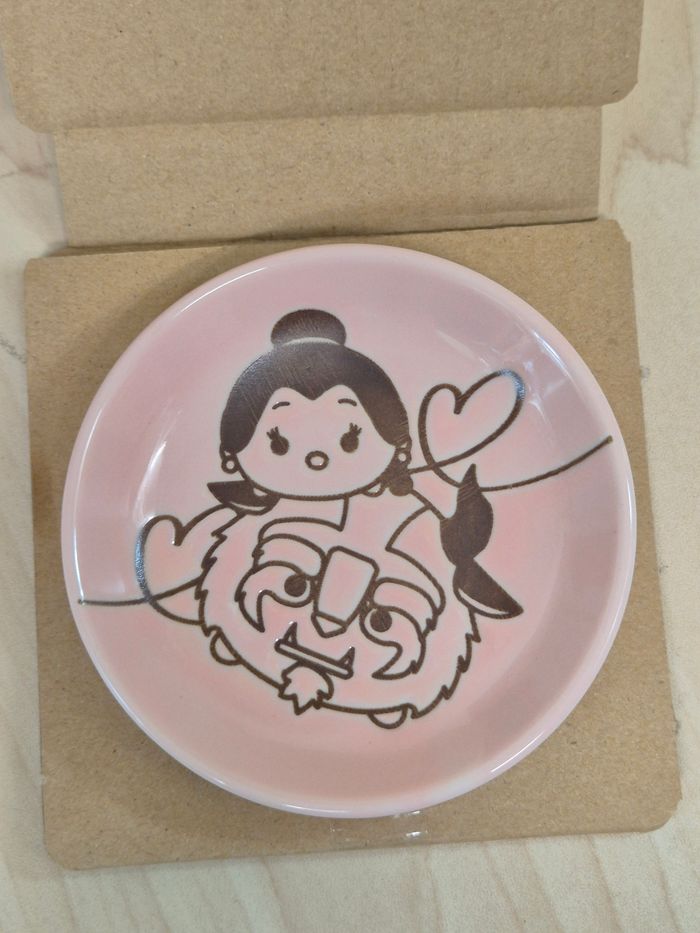 Mini assiette Disney Tsum-tsum Ichibankuji : La Belle et la Bête - photo numéro 2