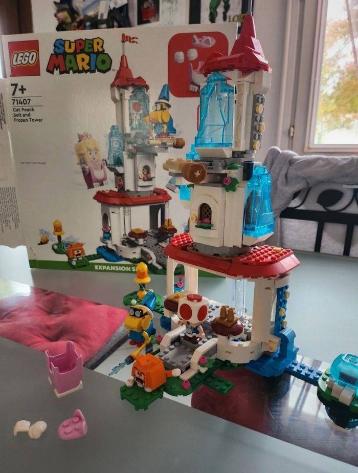 LEGO Super Mario  Set 71407 La Tour Gelée et le Costume de Peach