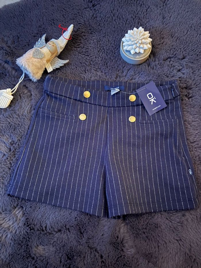 Short bleu marine 6 ans okaidi - photo numéro 3