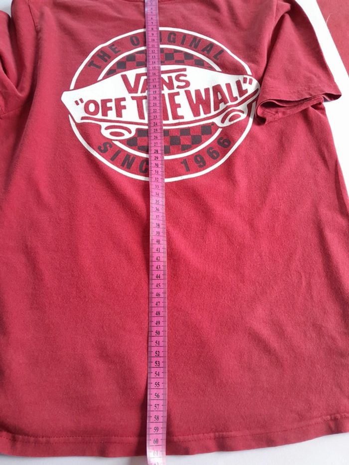 Tee shirt Vans vintage "off the walls" petit L - photo numéro 8
