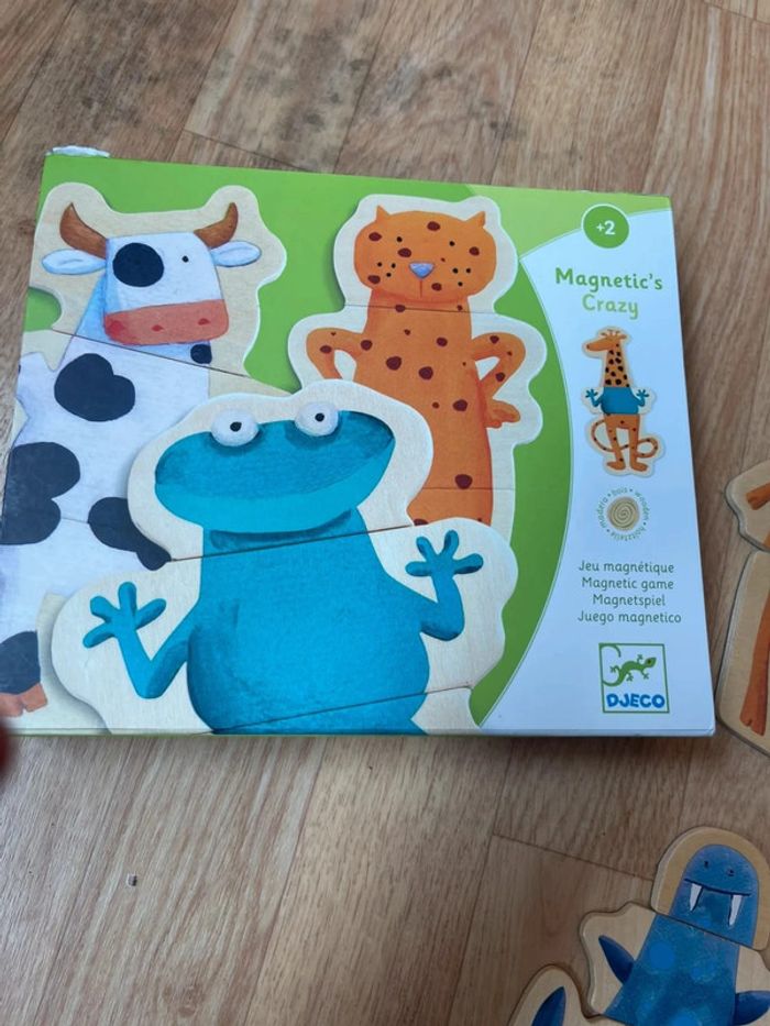 Jeu magnétique djeco animaux