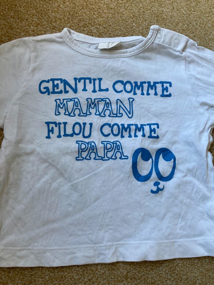 T-shirt manches longues 9 mois - photo numéro 2