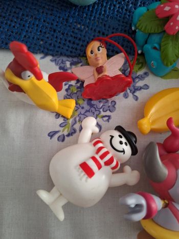 Différentes figurines