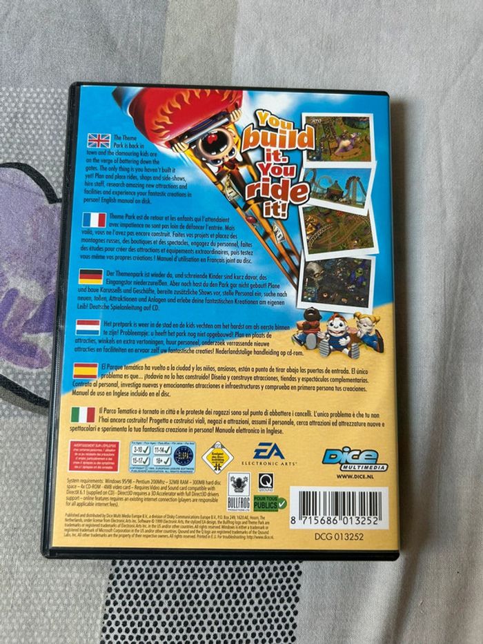 Jeu pc thème Park world - photo numéro 5