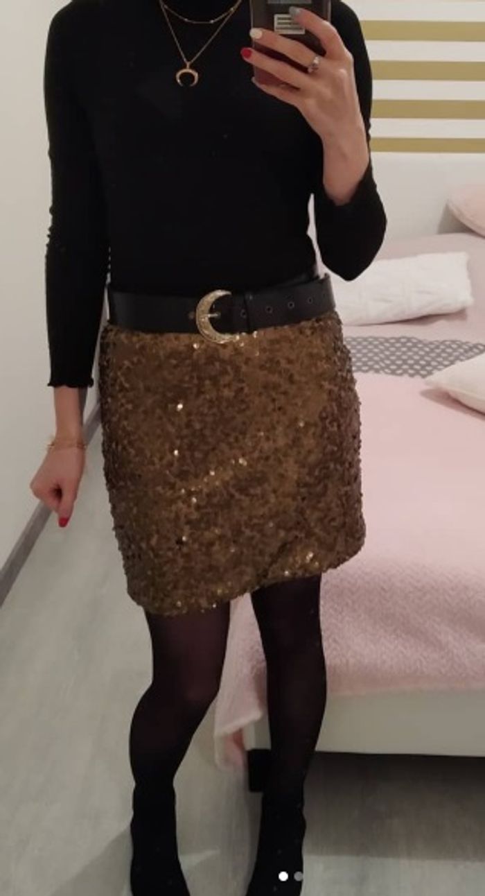 Jupe sequins - photo numéro 6