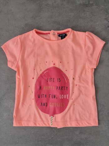 Tee shirt kiabi 12 mois