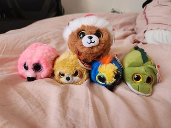 Lot de petites peluches Ty