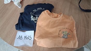 Lot pyjamas 18 mois
