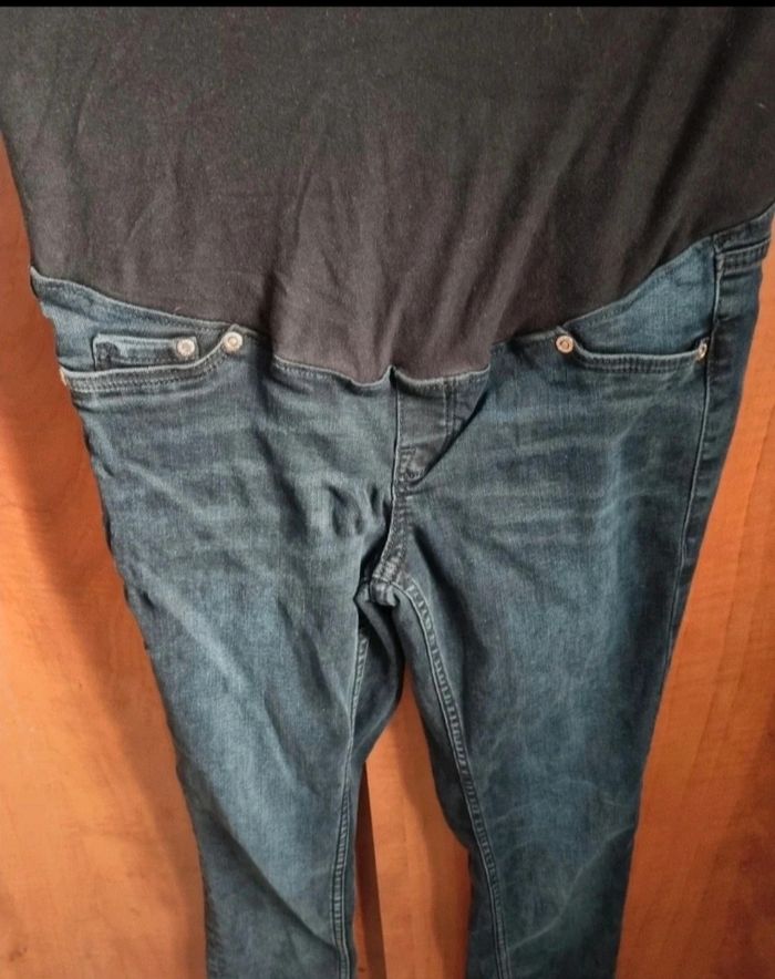 Jeans de grossesse marine Super Skinny taille 38 - photo numéro 2