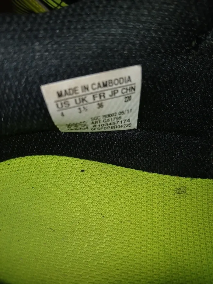 Chaussure football T36 - photo numéro 4