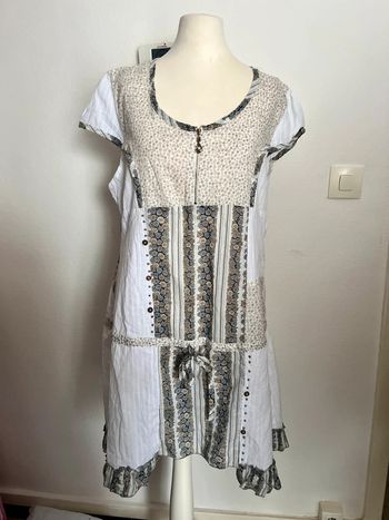 Tunique blanche taille L