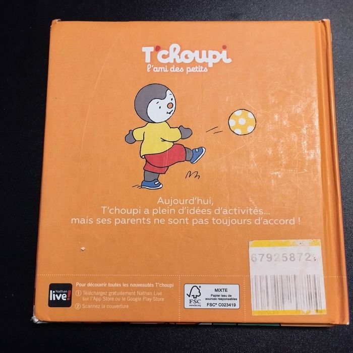 Livre enfant Nathan T'choupi fait des bêtises - photo numéro 2