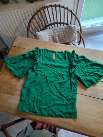Blouse verte
