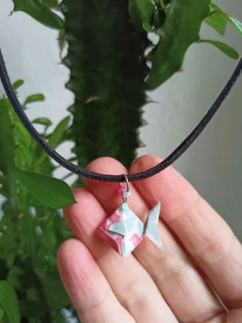 Collier origami