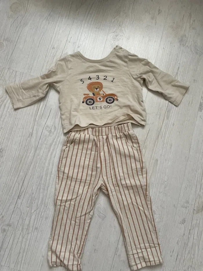 Ensemble vertbaudet 18 mois