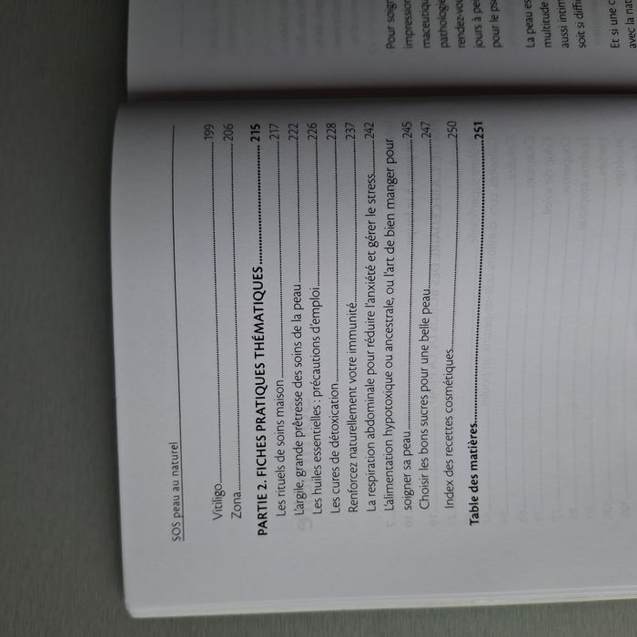 Livre "SOS peau au naturel" - Langue français - Editeur: Leduc.s Éditions - photo numéro 4