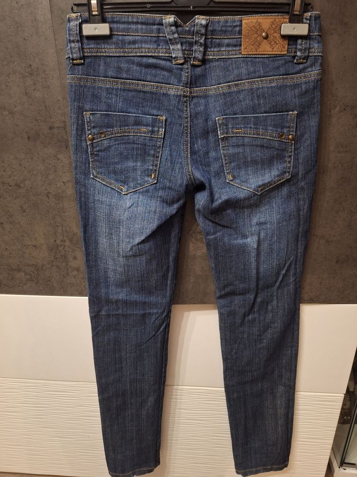 Jeans droit taille haute - photo numéro 2