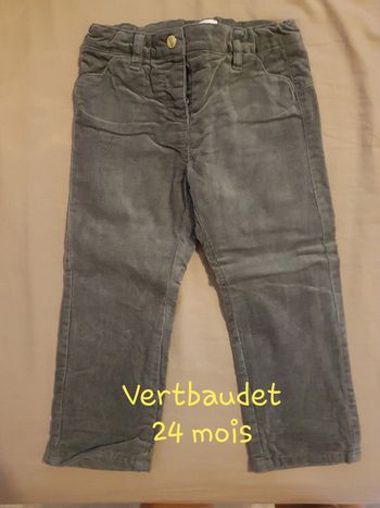 Pantalon chaud 24mois