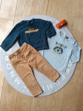Ensemble 3 pièces 👕👖